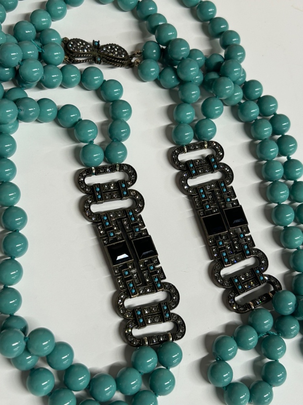 Heidi Daus Gatsby Deco statement necklace - Picture 8 of 11